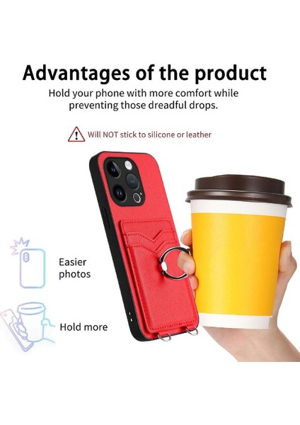 IPhone 14 Pro Benzersiz Yüksek Kaliteli Kickstand Fonksiyonu Için Uyumlu Kılıf (Yurt Dışından)