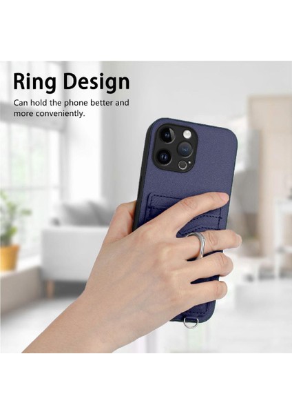IPhone 13 Pro Max Kickstand Fonksiyonu Için Uyumlu Durumda Doğru Kesi (Yurt Dışından)