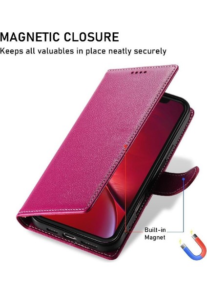 IPhone X/xs Kılıf Darbeye Dayanıklı Manyetik Kapatma Kart Yuvaları ile Uyumlu (Yurt Dışından)