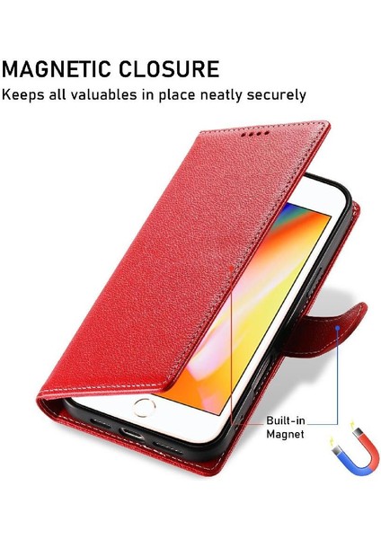 IPhone 7 Plus/8 Plus Kasa Kart Yuvaları Manyetik Kapatma Kullanımı ile Uyumlu (Yurt Dışından)