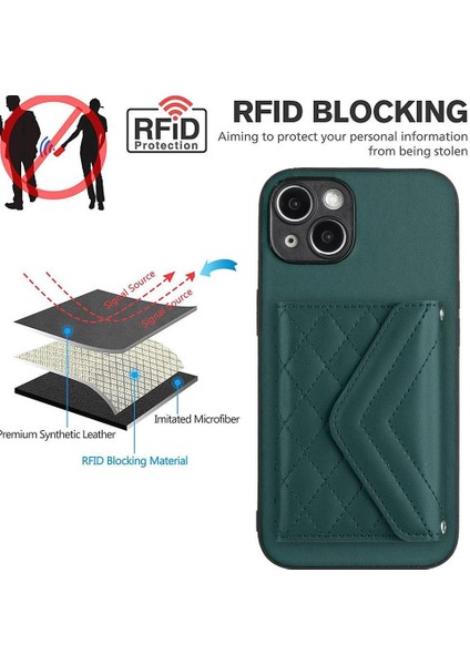 IPhone 14 Plus Kickstand Fonksiyonu Için Uyumlu Durumda Benzersiz Yüksek Kalite (Yurt Dışından)