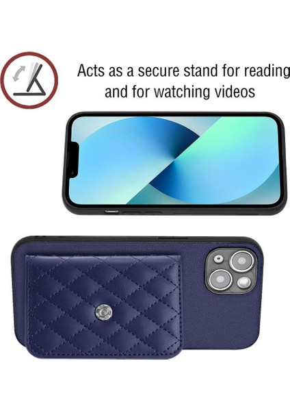 IPhone 15 Yüksek Kaliteli Doğru Kesi Kickstand Için Uyumlu Kılıf (Yurt Dışından) fırsatları