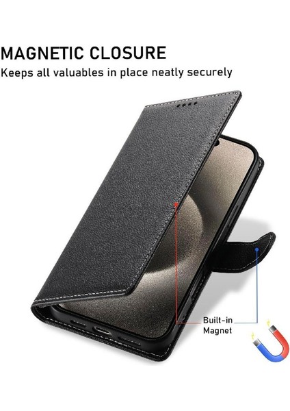 IPhone 15 Pro Max Kılıf Darbeye Dayanıklı Manyetik Kapatma Kartı ile Uyumlu (Yurt Dışından) indirimleri