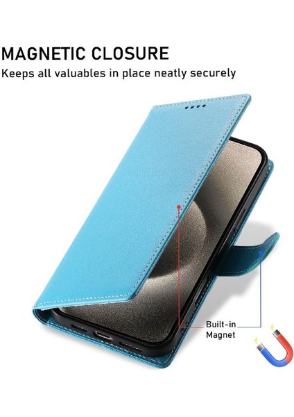 IPhone 15 Pro Max Kılıf Darbeye Dayanıklı Manyetik Kapatma Kartı ile Uyumlu (Yurt Dışından) indirimleri