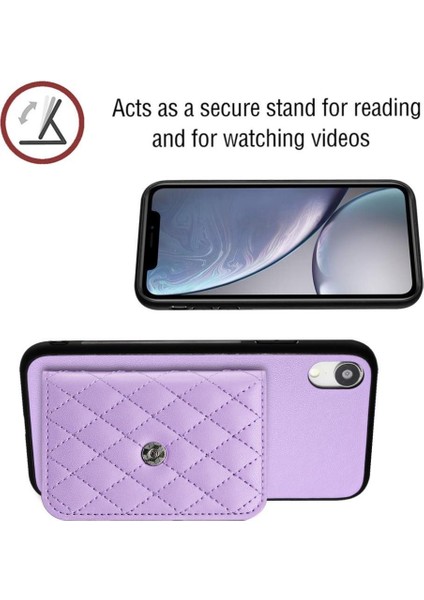 IPhone Xr Kickstand Fonksiyonu Için Uyumlu Durumda Yüksek Kaliteli Benzersiz (Yurt Dışından) modelleri