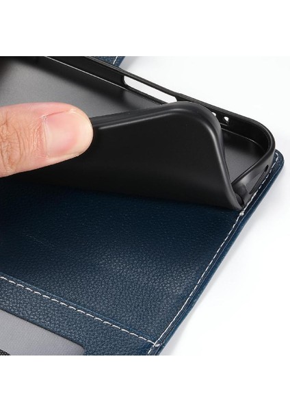 IPhone 14 Plus Vaka Günlük Kullanım Manyetik Kapatma Kart Yuvaları ile Uyumlu (Yurt Dışından)