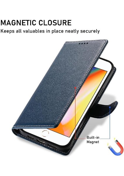 IPhone 7 Plus/8 Plus Kasa Kart Yuvaları Manyetik Kapatma Kullanımı ile Uyumlu (Yurt Dışından)