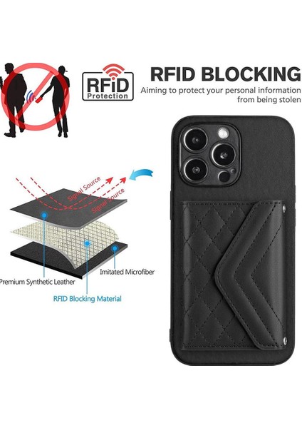 IPhone 14 Pro Max Kickstand Fonksiyonu Için Uyumlu Durumda Benzersiz Doğru (Yurt Dışından)