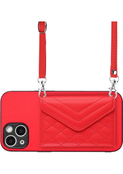 IPhone 15 Yüksek Kaliteli Doğru Kesi Kickstand Için Uyumlu Kılıf (Yurt Dışından)