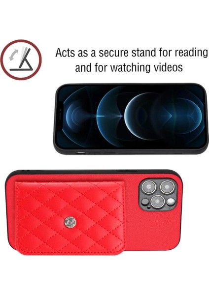 % IPhone 12 Pro Benzersiz Doğru Insizyon Kickstand Yüksek Için Uyumlu Kılıf (Yurt Dışından) modelleri