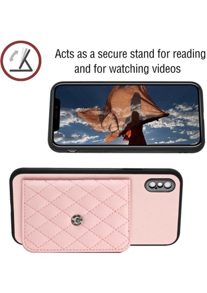 IPhone Xs Max Benzersiz Yüksek Kaliteli Kickstand Fonksiyonu Için Uyumlu Kılıf (Yurt Dışından) indirimleri