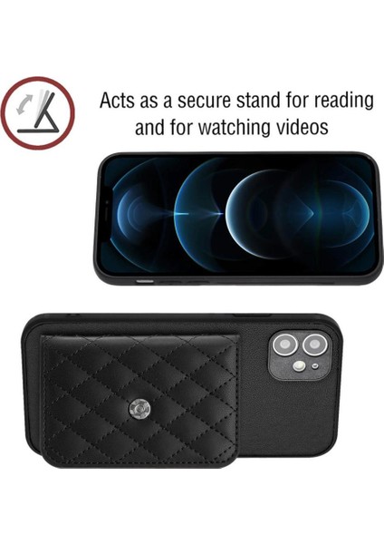 IPhone 12 Yüksek Kaliteli Kickstand Fonksiyonu Için Uyumlu Durumda Benzersiz (Yurt Dışından) fırsatları