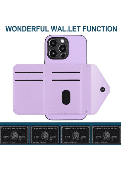 IPhone 13 Pro Max Yüksek Kaliteli Kickstand Fonksiyonu Için Uyumlu Kılıf (Yurt Dışından)