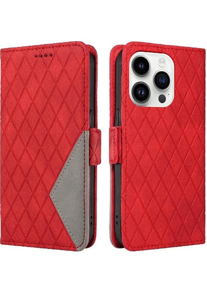 Kart Yuvası ile IPhone 14 Pro Max Iki Renk Ekleme Desenleri Için Kılıf ve (Yurt Dışından)