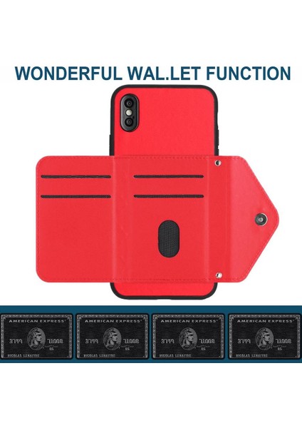 IPhone Xs Max Benzersiz Yüksek Kaliteli Kickstand Fonksiyonu Için Uyumlu Kılıf (Yurt Dışından)