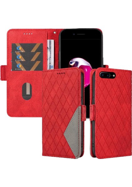 Kart Yuvası ve El Kayışı Iki Renk Ekleme ile IPhone 6s Plus Için Kılıf (Yurt Dışından)