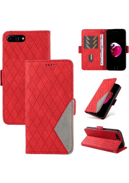 Kart Yuvası ve El Kayışı Iki Renk Ekleme ile IPhone 6s Plus Için Kılıf (Yurt Dışından)
