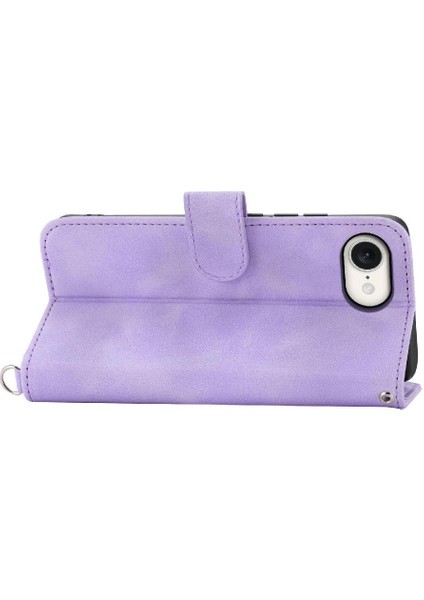 IPhone 16E Kabartmalı Çoklu Kredi Kartı Yuvaları Için Flip Case Darbeye (Yurt Dışından)