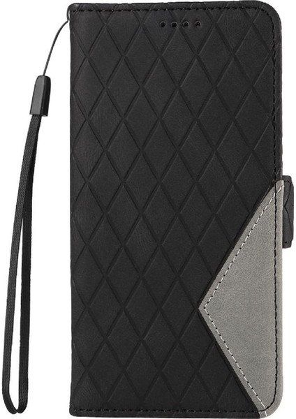 Kart Yuvası ve El Kayışı Iki Renk Ekleme ile IPhone 13 Mini Için Kılıf (Yurt Dışından)