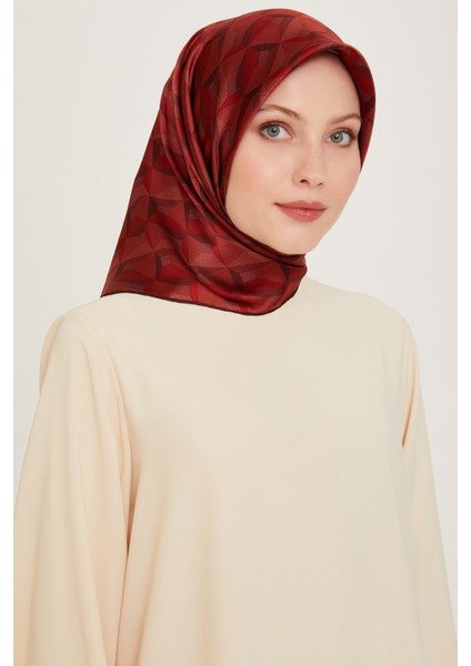 Nostalji Serisi Ipek Twill Eşarp 9204D