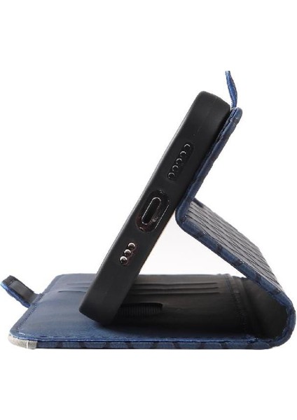 Kart Yuvası ve El Kayışı Iki Renk Şık ile IPhone 13 Pro Max Için Kılıf (Yurt Dışından)
