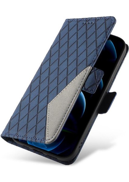 Kart Yuvası ve El Kayışı Iki Renk Şık ile IPhone 13 Pro Max Için Kılıf (Yurt Dışından)