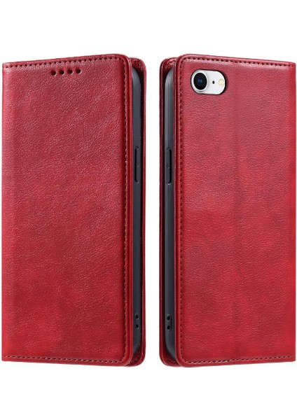 IPhone Se3 Kart Yuvaları Tutucu Manyetik Ince Cüzdan Koruyucu Için Flip Case (Yurt Dışından)