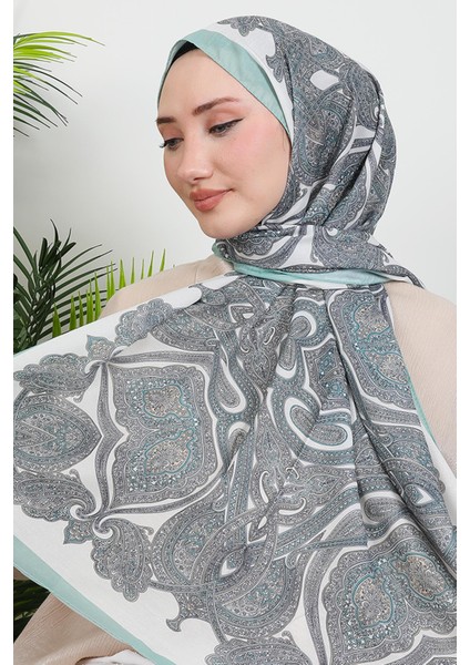 Desenli Dijital Şal Mint fiyatları