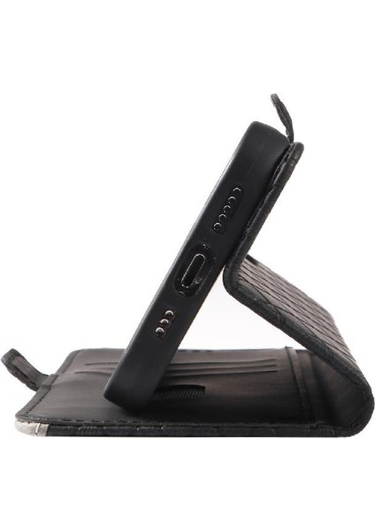 Kart Yuvası ve El Kayışı Iki Renk Şık ile IPhone 13 Pro Max Için Kılıf (Yurt Dışından)