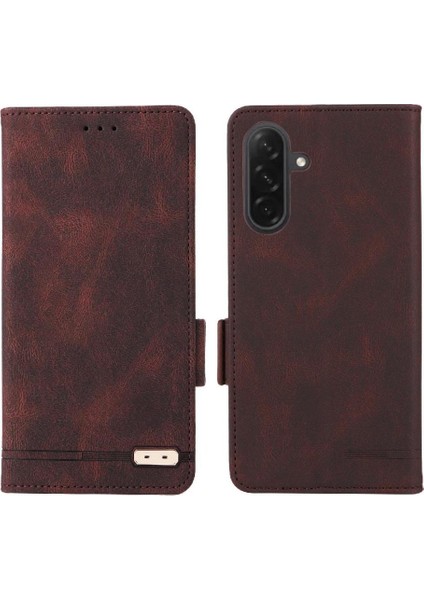 Toka Kart Tutucu Manyetik ile Galaxy A26 Için Flip Case (Yurt Dışından)