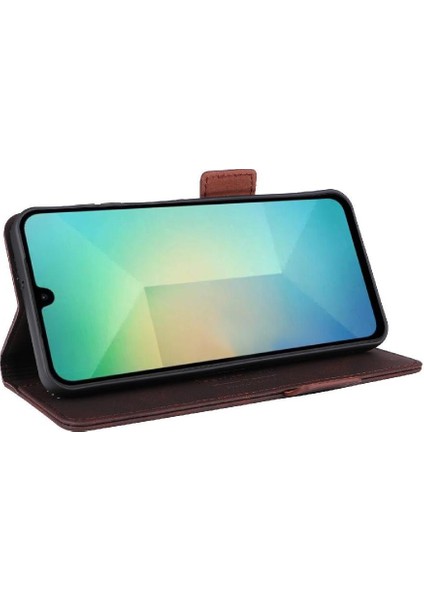 Toka Kart Tutucu Manyetik ile Galaxy A26 Için Flip Case (Yurt Dışından) modelleri