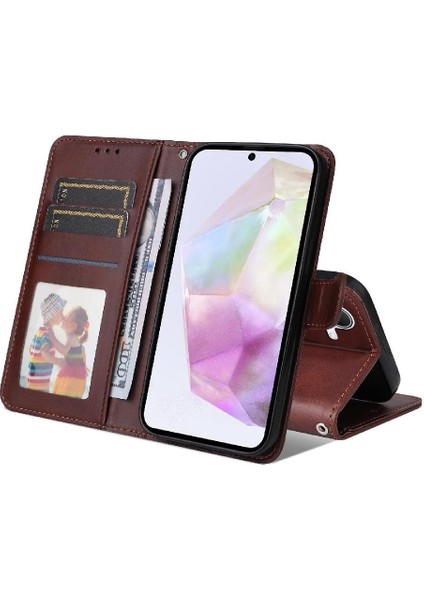 Galaxy A36 Manyetik Kapatma Hassas Kesikler Flip Için Flip Case (Yurt Dışından) fırsatları