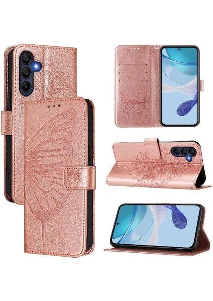 Galaxy A16 Premium Deri Kapak Kapak Manyetik Için Kılıf (Yurt Dışından) fırsatları