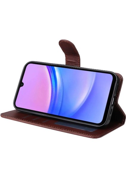 Galaxy A16 Flip Kapak Için Flip Case Hassas Kesikler Kart Yuvaları (Yurt Dışından) modelleri