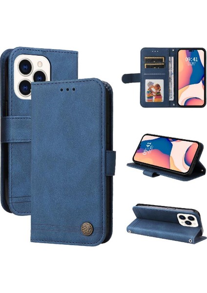 IPhone 14 Pro Vaka Kısa Kayış Uzun Kayış Kart Yuvası Cüzdan ile Uyumlu (Yurt Dışından)