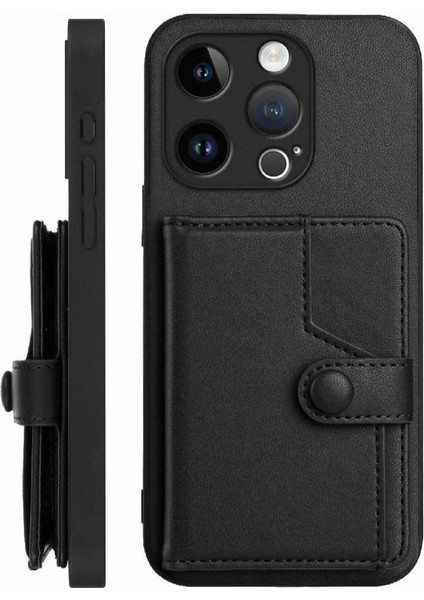 IPhone 15 Pro Vaka Yüksek Kalite Kickstand Fonksiyonu ile Uyumlu Benzersiz (Yurt Dışından)