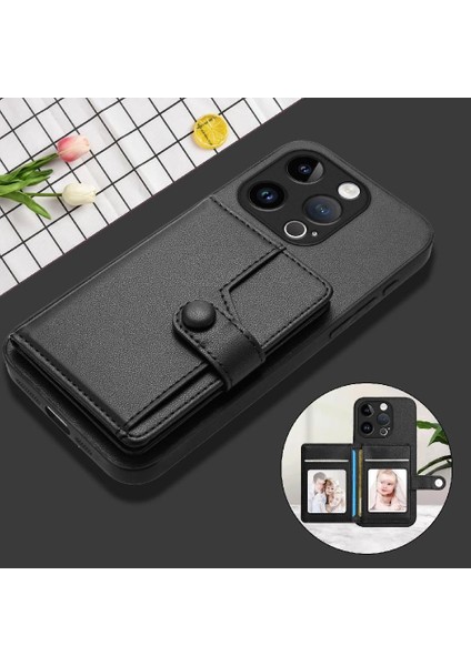 IPhone 15 Pro Vaka Yüksek Kalite Kickstand Fonksiyonu ile Uyumlu Benzersiz (Yurt Dışından)