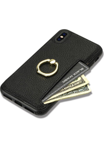 IPhone X/ IPhone x S Koruyucu Kapak Kılıf Kickstand Pu ile Uyumlu (Yurt Dışından) fırsatları