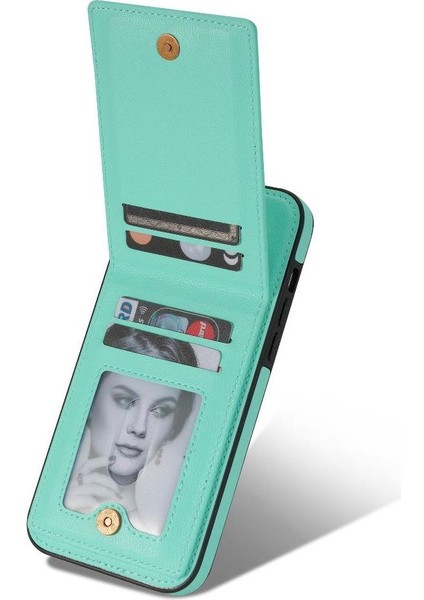 IPhone 11 Slim Case Kickstand Koruyucu Kapak Rfıd Pu ile Uyumlu (Yurt Dışından) modelleri
