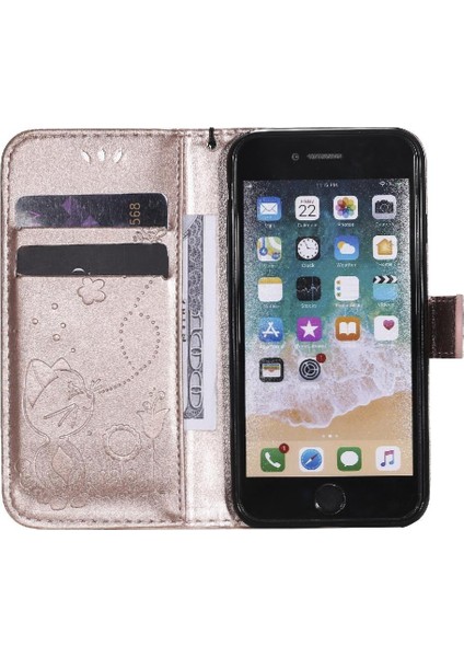 IPhone Se 2020 Se 2020 Slim Fit Premium Pu Deri Malzeme Kapağı Için Flip Case (Yurt Dışından) fırsatları