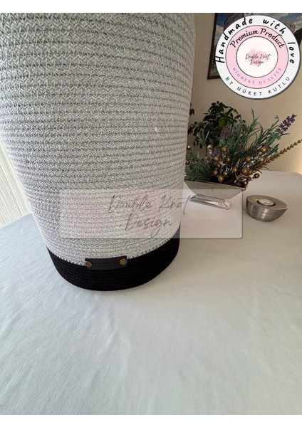 Damacana Kılıfı Dekoratif Sepet - Organizer / Hediyelik Hasır Jüt Tress