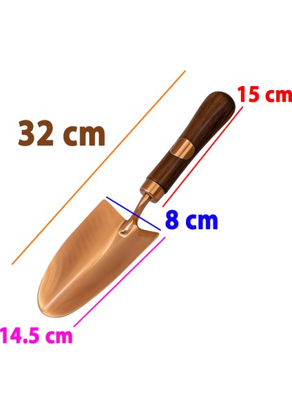 Paslanmaz Çelik Ergonomik Saplı Geniş Bahçe Küreği Çapa Tırmık Tarla Çim Peyzaj Bitki Fide Çiçek fiyatları
