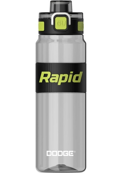 DL-24632 650ML Siyah Pipetli Tritan Matara
