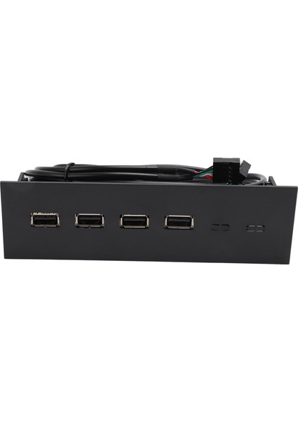 USB Ön Panel Hub 5.25IN 4 Port Yüksek Hızlı Kararlı Tak ve Çalıştır Optik Sürücü Masaüstü Anakart Için Ön Panel (Yurt Dışından)