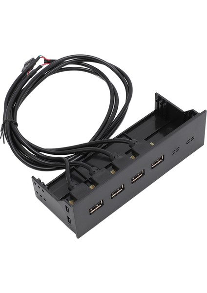 USB Ön Panel Hub 5.25IN 4 Port Yüksek Hızlı Kararlı Tak ve Çalıştır Optik Sürücü Masaüstü Anakart Için Ön Panel (Yurt Dışından)