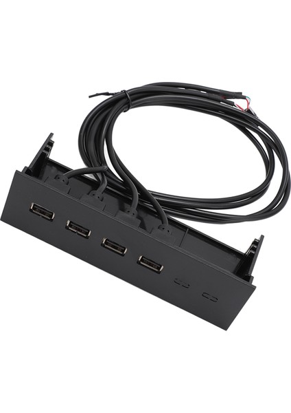 USB Ön Panel Hub 5.25IN 4 Port Yüksek Hızlı Kararlı Tak ve Çalıştır Optik Sürücü Masaüstü Anakart Için Ön Panel (Yurt Dışından)