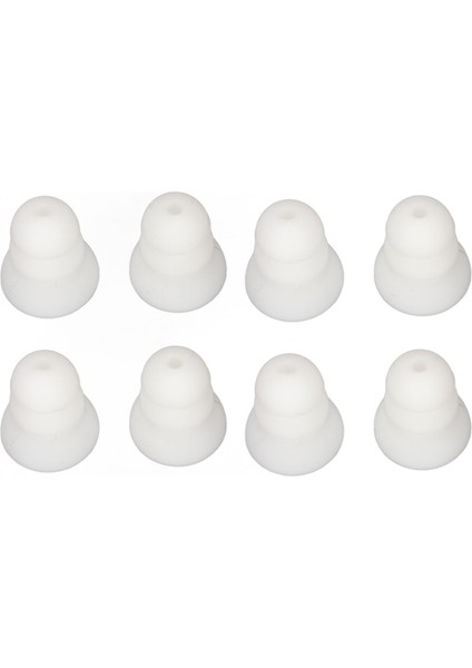 8 Adet Işitme Cihazı Kulak Ucu 3 Katmanlı Yumuşak Silikon Yedek Bte Ite Cep Işitme Cihazları Kulak Tıkacı Kubbeleri Beyaz (Yurt Dışından) fırsatları