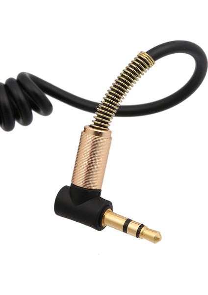 1.7 Metre Ses Uzatma Kablosu 3.5mm Jack Erkek - Erkek Aux Kablosu 3.5 mm Ses Uzatma Kablosu Yaylı Gerilebilir Telefon Sarma Hattı Bilgisayar Cep Telefonları Amplifikatör Için (Yurt Dışından) fiyatları