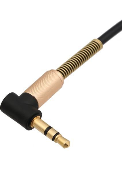 1.7 Metre Ses Uzatma Kablosu 3.5mm Jack Erkek - Erkek Aux Kablosu 3.5 mm Ses Uzatma Kablosu Yaylı Gerilebilir Telefon Sarma Hattı Bilgisayar Cep Telefonları Amplifikatör Için (Yurt Dışından) modelleri