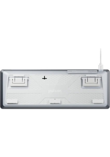 Pcmk 3 He 60 Ansı Beyaz Tkl %60 Gateron x Pulsar Manyetik Switch Hall Effect Rgb Hotswap Mekanik Gaming Klavye (PCMK3HE601W) fiyatları